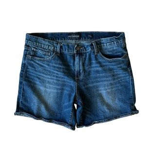 Lucky Brand Dark Blue Denim Shorts